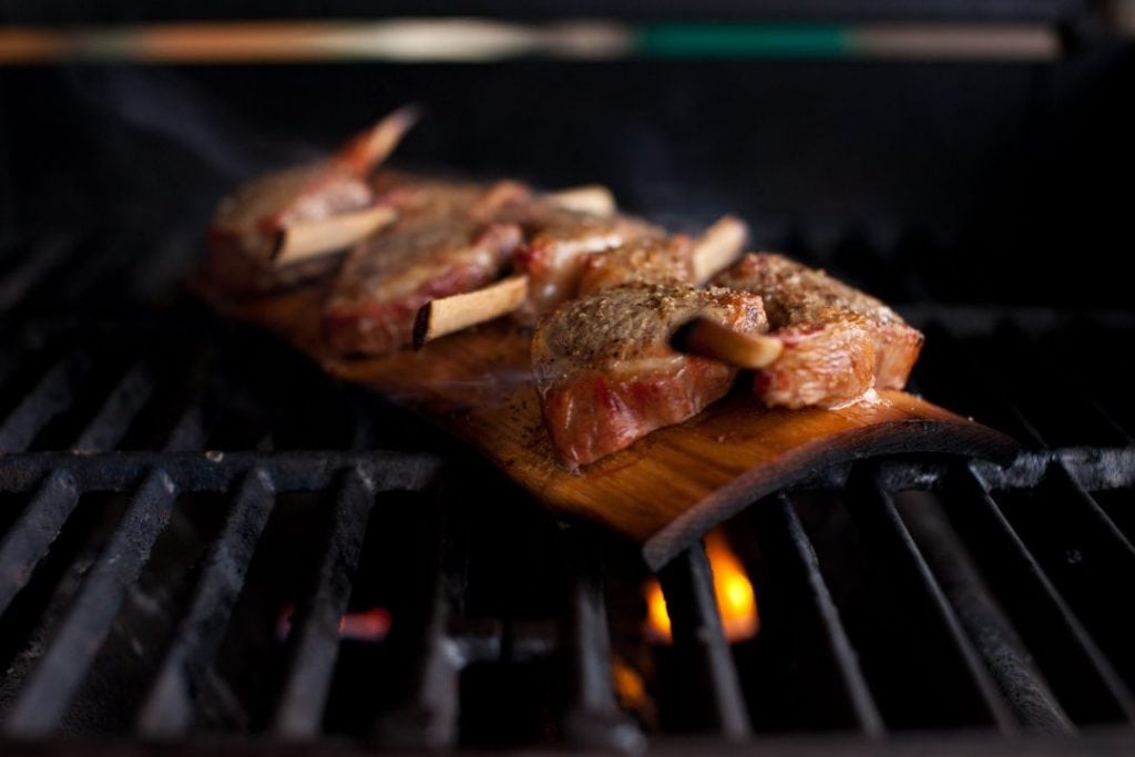 Grilling Planks on a Gas Grill