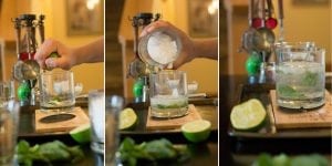 Cedar Smoked Mojito