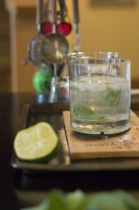 Smoked Mojito Cocktail