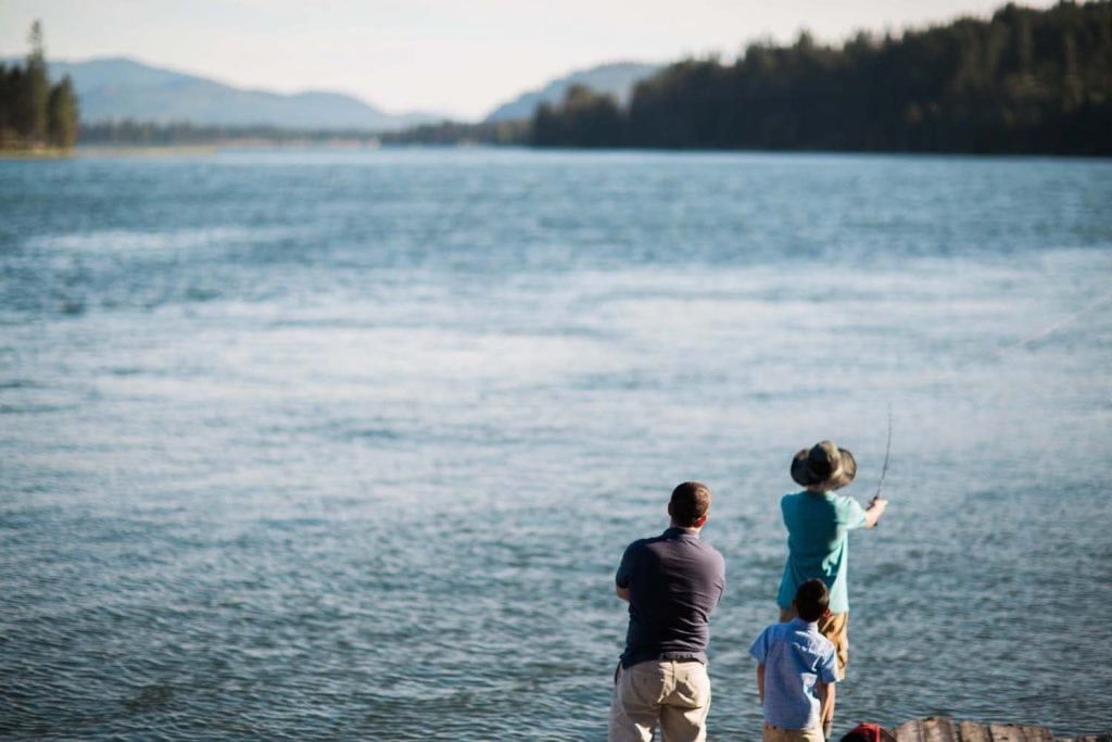 Fishing Lake Pend Oreille