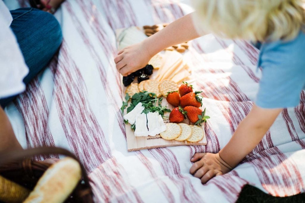 Picnic Platter on Cedar Plank