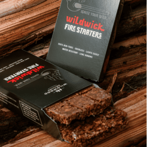 Wildwick Fire Starter Bars Clean burning, wood and beeswax fire starters